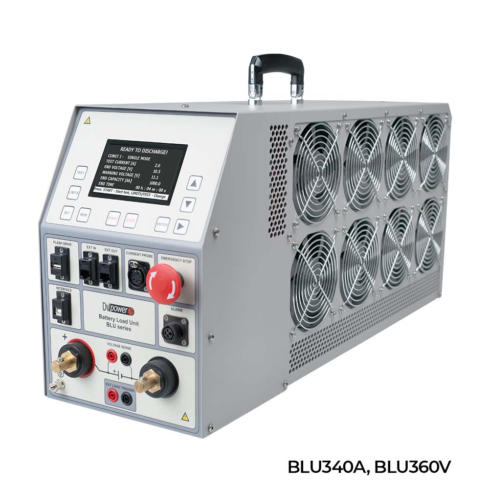 Suppliers Of DV Power BLU360V Battery Load Unit 0-28.4 kW Battery Capacity Tester UK