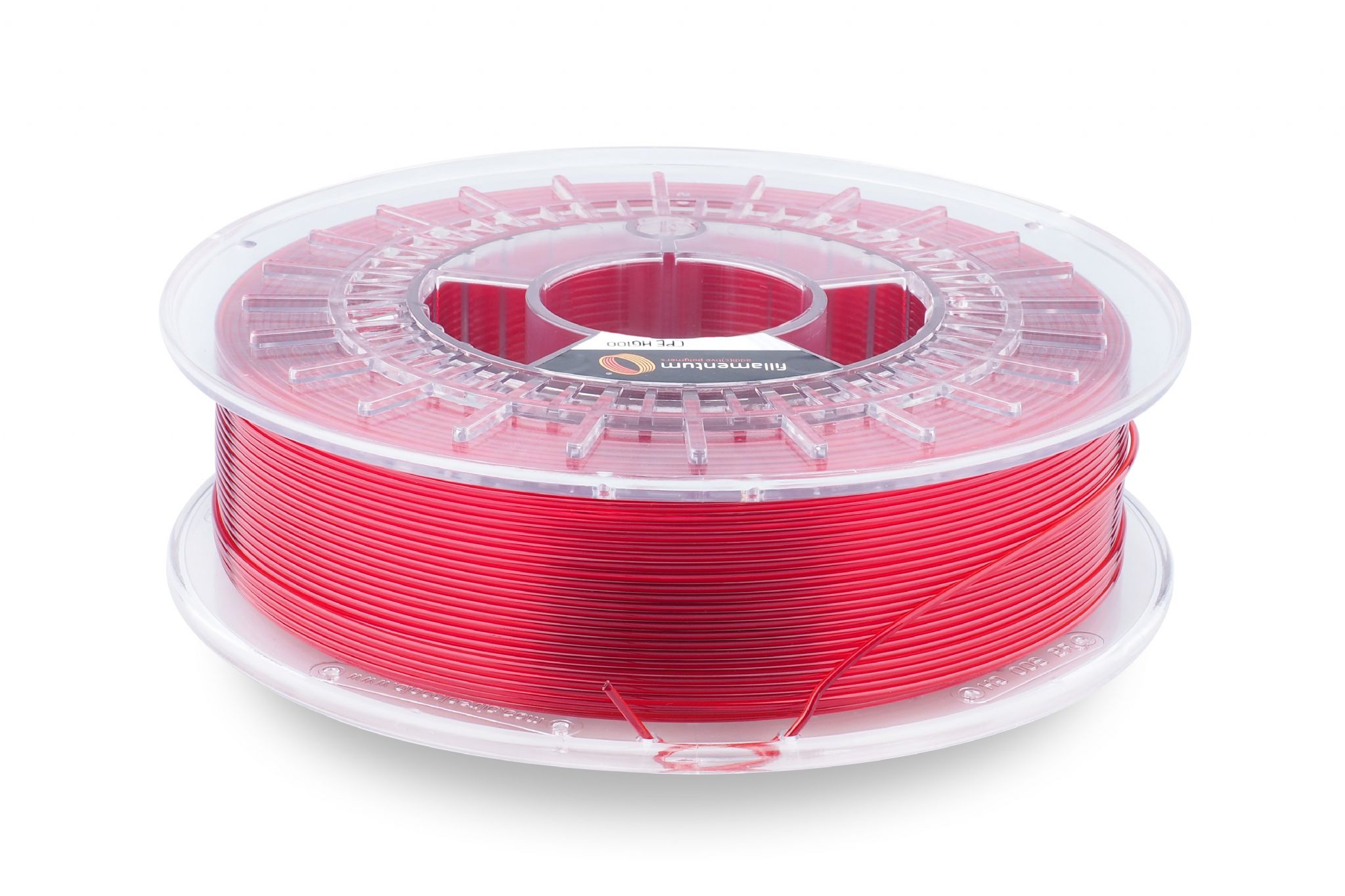 Fillamentum CPE HG100 Red Hood Transparent co-polyester 2.85mm 3D Printer Filament