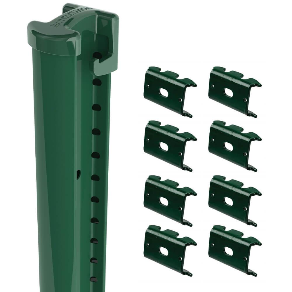 Green Bekafix 2D Mid/Corner Post - 1.8mO/A Post lengh - 2475mm