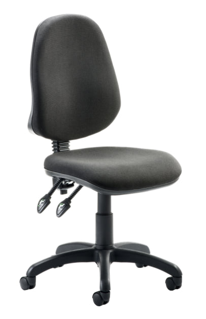 Eclipse 2 Plus Fabric Operator Office Chair - Optional Colour and Armrests