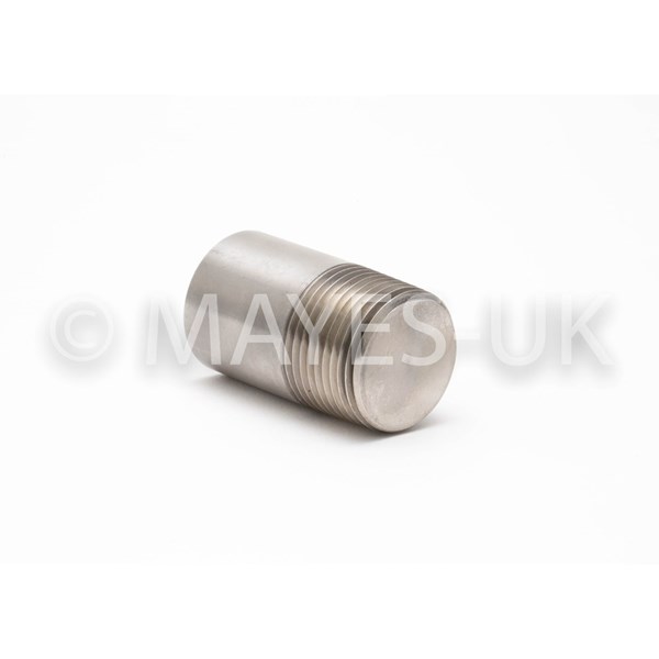 1/4" BSPT                     
Round Head Plug
(3M/6M)
A182 321/H Stainless Steel
Dimensions to ASME B16.11