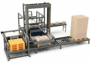 Recycling Industry Palletisation And Wrapping For Pharmaceuticals