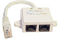 UTP-SP-10TDDV UTP Points Splitter 2 x Data and Voice RJ45 Sockets - 1 data RJ45 Plug (10BaseT) Wiring spec.