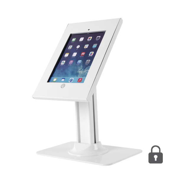 Table Top Lockable iPad Holder