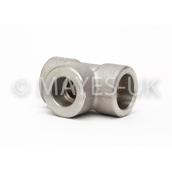 1/2"x 3/8" 3000 (3M) SW       
Reducing Tee
A182 316/316L Stainless Steel
Dimensions to ASME B16.11