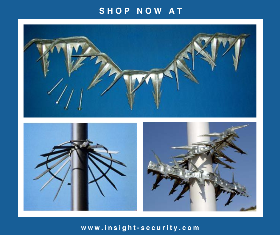 Spiked Collars for Poles & Pipes