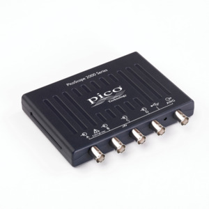 Pico Technology 2407B PC USB Oscilloscope, 70 MHz, 4 Channel, PicoScope 2000 Series
