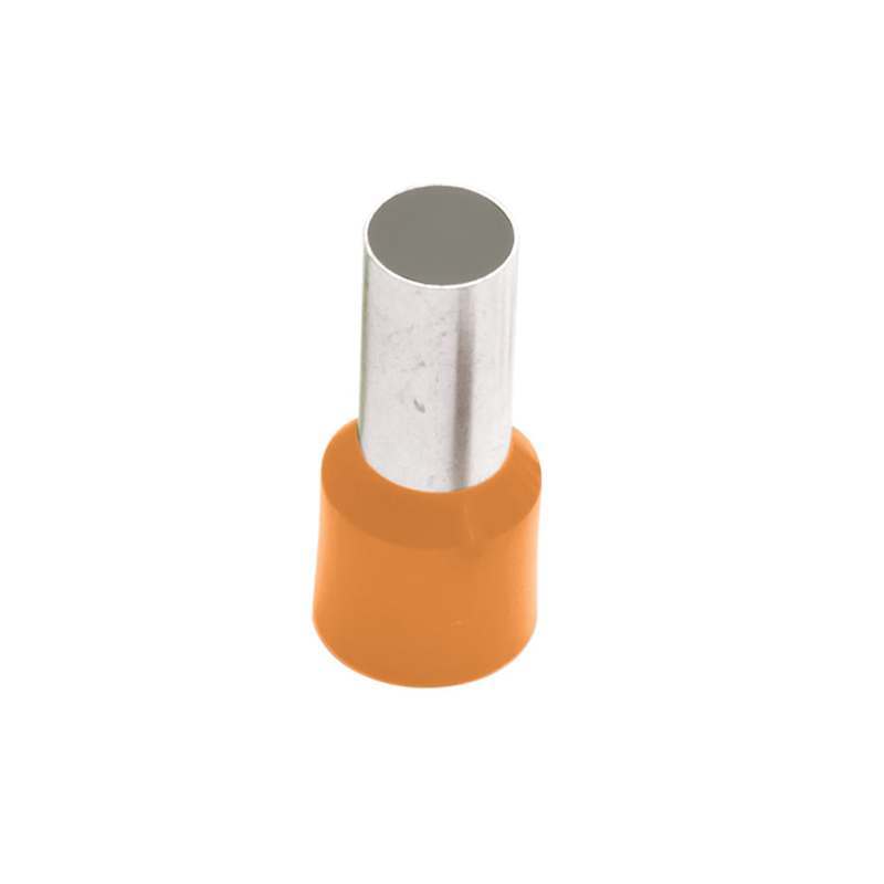 Cablecraft CET0.5G Bootlace Ferrules 0.5 mm German Colour Range Orange Colour