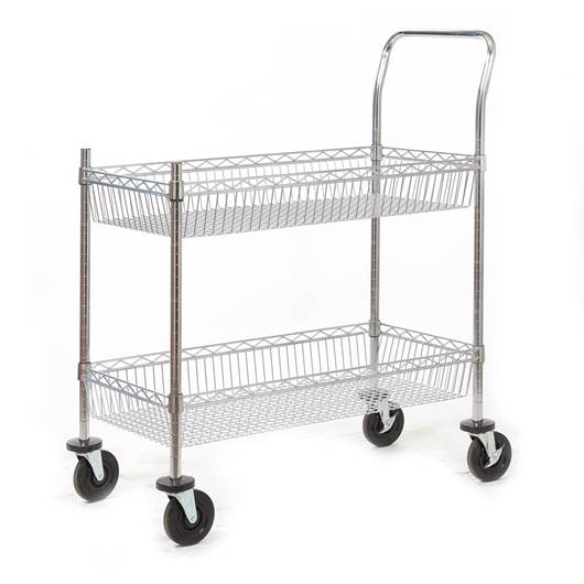 Distributors of Stainless Steel, Galvanised & Wire Trolleys for Hospitals