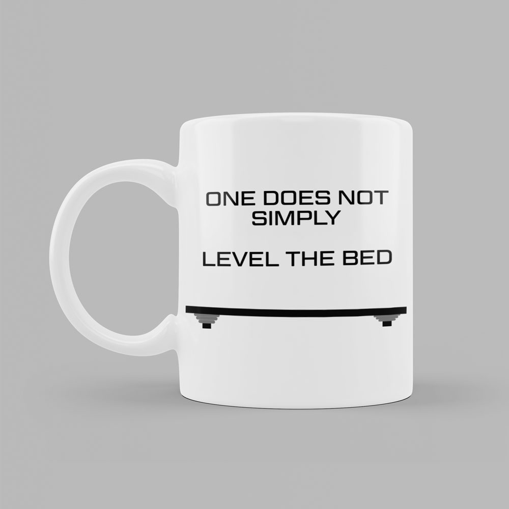 One Does Not Simply Level Bed Mug