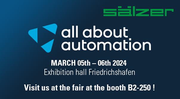 Sälzer Electric GmbH at all about automation 2024 in Friedrichshafen, Germany