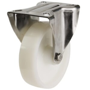 Industrial Castor Top Plate Fixed Nylon Wheel for Trolleys