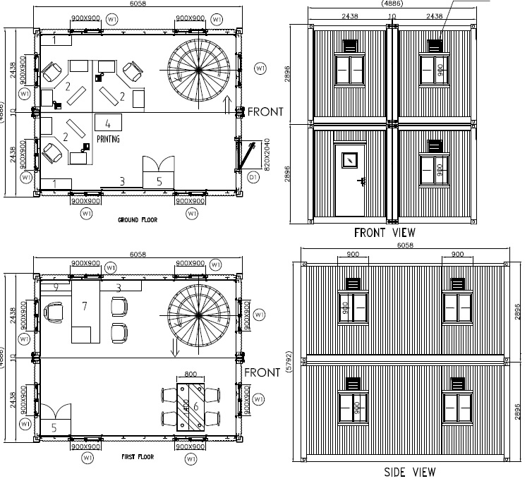 Single or Multiple Modular Accommodation Solutions