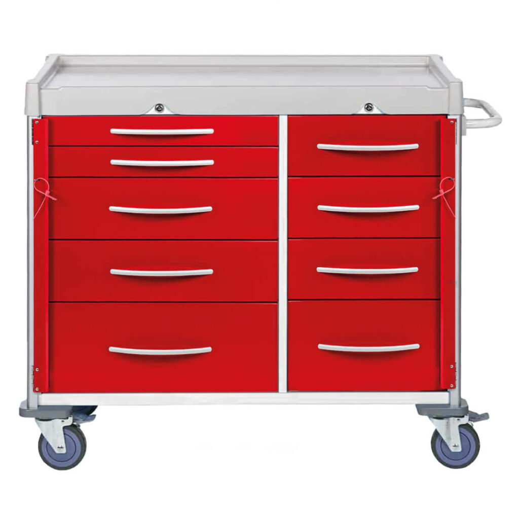 Double Resuscitation Trolley