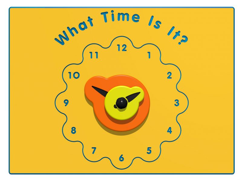 Installer Of Fun & Education &#8211; What Time Is It Panel