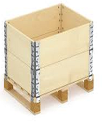 Suppliers Of 600x400x200 Bale Arm Crate Green - 35 Ltr Plastic Container For Food Distribution