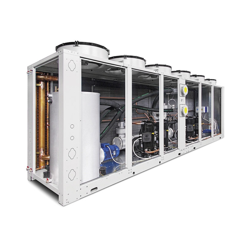 Air Cooled Chillers with Integrated Dry Cooler