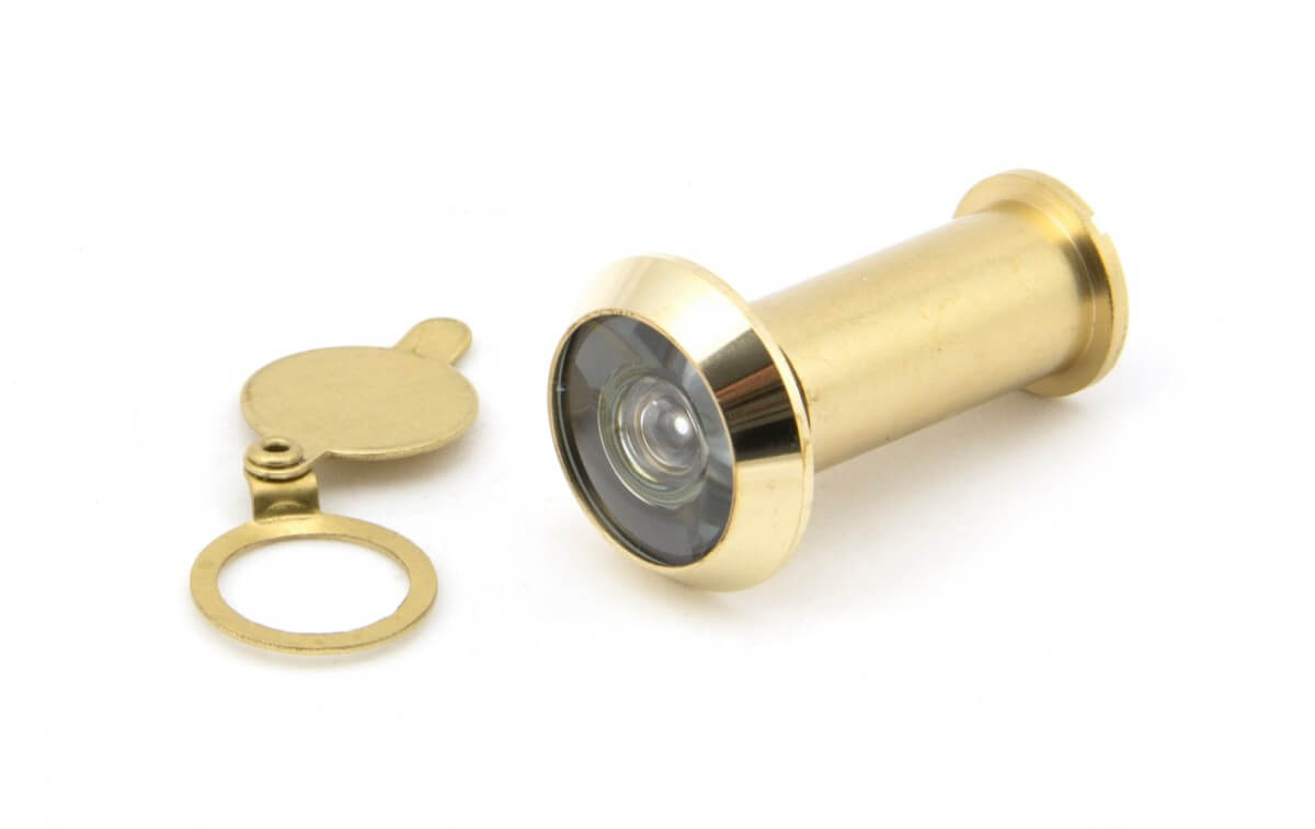 Anvil 91896 Pol. Brass Door Viewer 180 Deg.