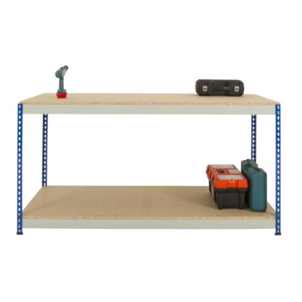 Rivet Workbench with Full Under Shelf - 915 x 1220 x 915mm (HxWxD)