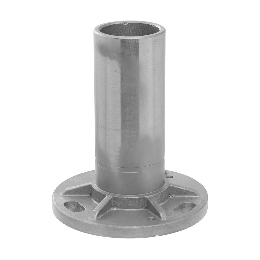 Internal Fit Rnd Tube Flange - Glue fix For 42.4mm Tube - 316 Grade