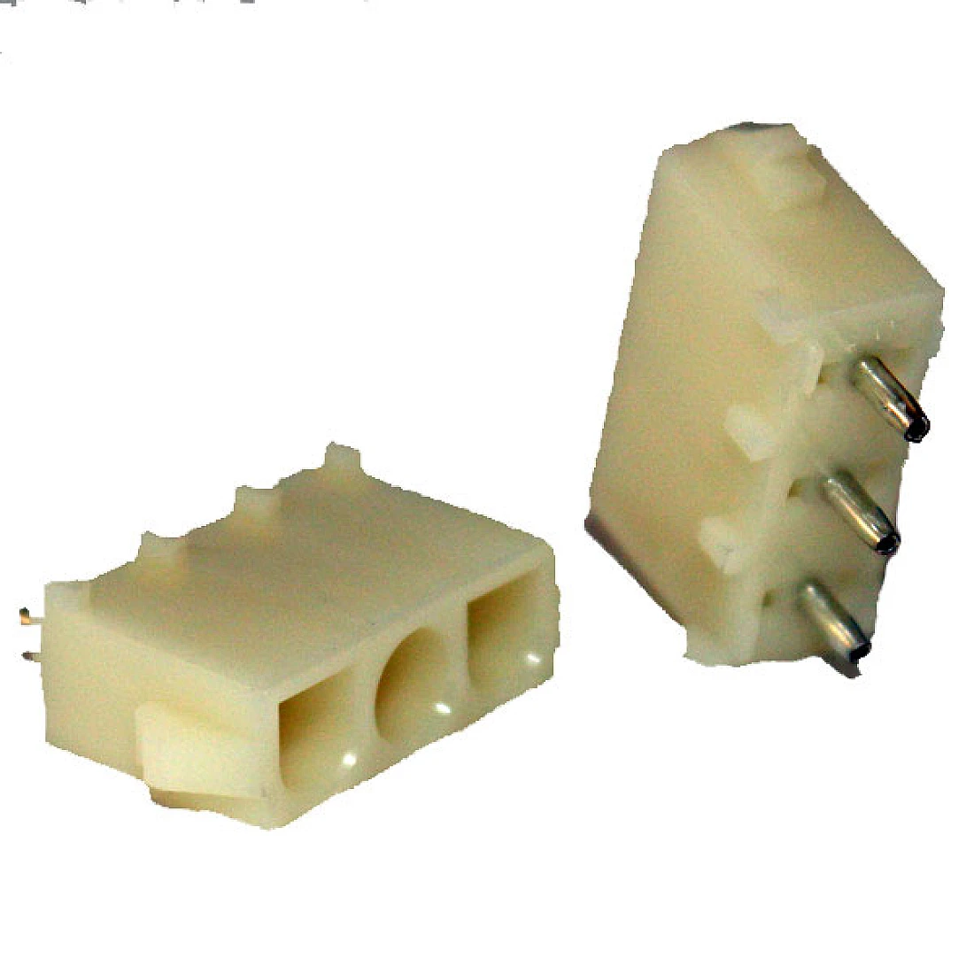 350429-1 - HEADER, VERTICAL, SINGLE ROW, 3 WAY