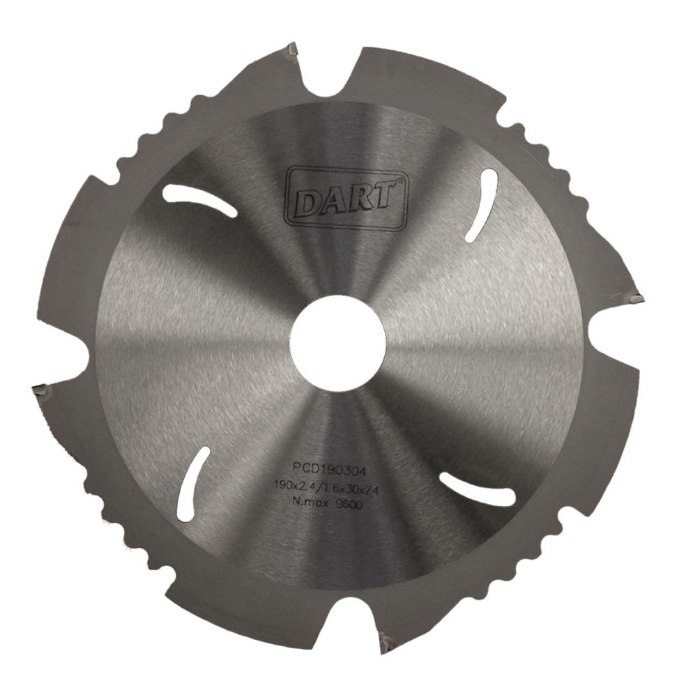 Dart PCD Fibre Cement Saw Blade 165x20x4 T