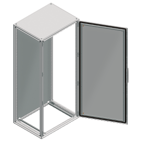 NSYSF14640P Spacial SF enclosure with mounting plate - assembled - 1400x600x400 mm