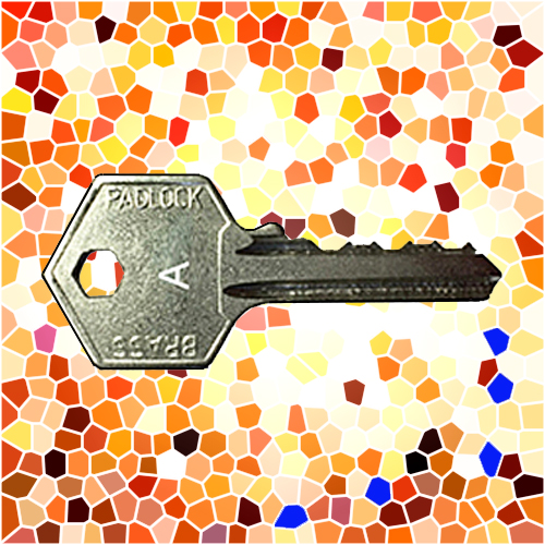 ASEC Padlock Key A