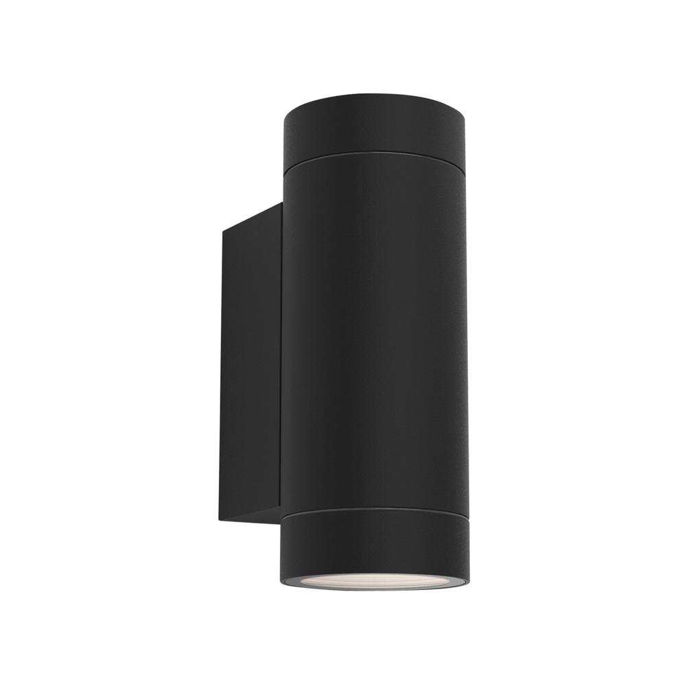 Astro Dartmouth Twin GU10 Textured Black Wall Light