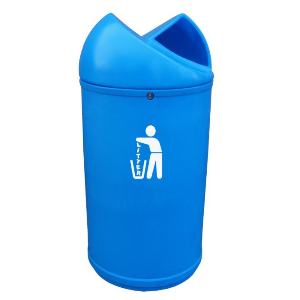 Twist Litter Bin - Dark Millstone