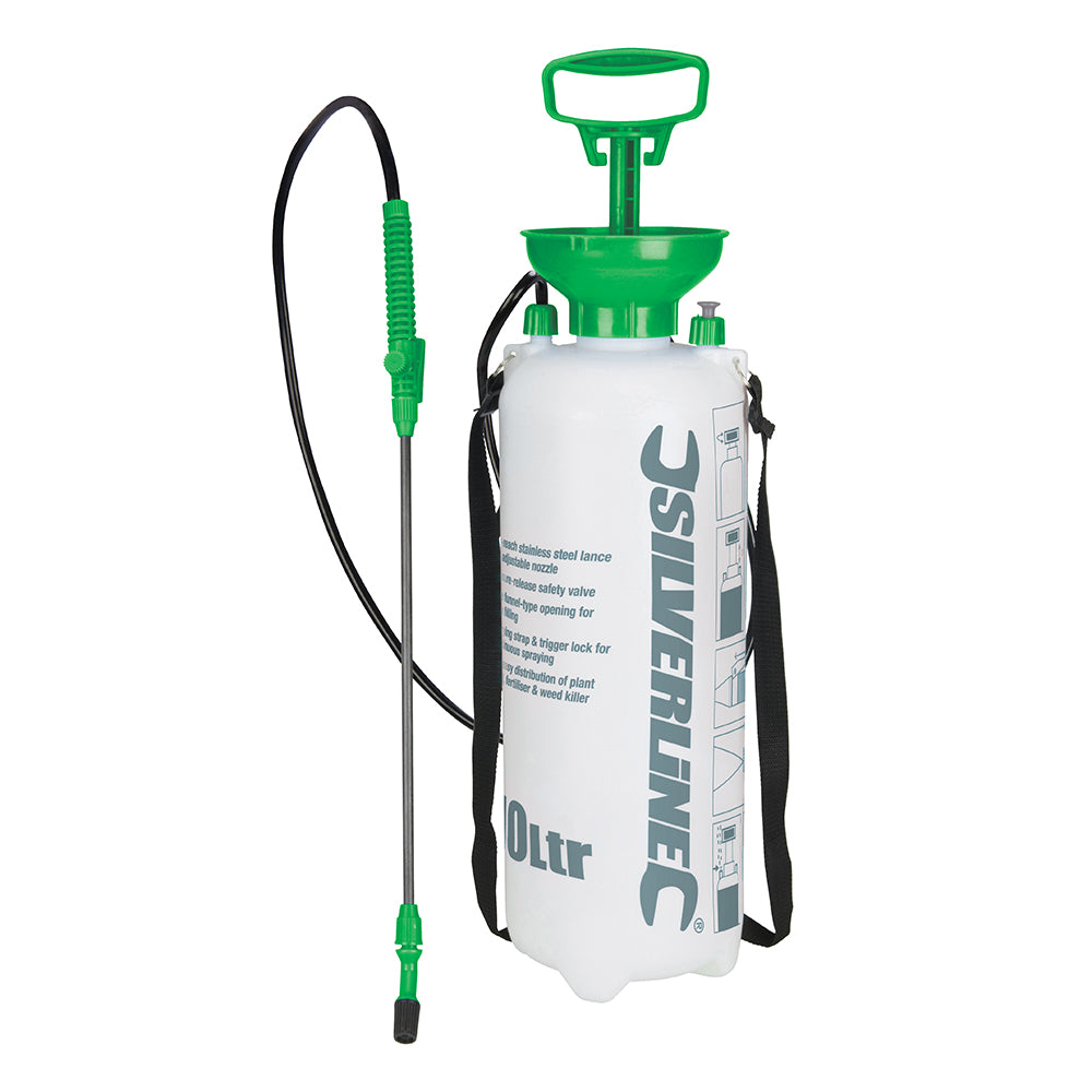 Silverline 630070 Pressure Sprayer 10Ltr 10Ltr