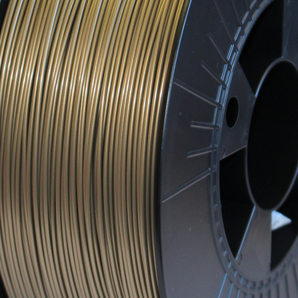 3D FilaPrint Bronze Gold Premium ABS 1.75mm 3D Printer Filament