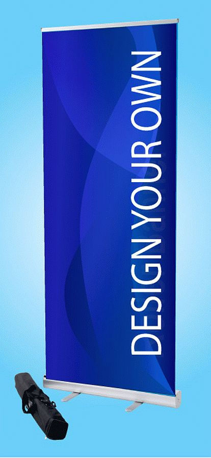 Roller Banner Your message here 2000x800mm