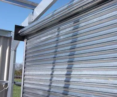 Heavy-Duty Galvanised Steel Roller Shutters for Manufacturers