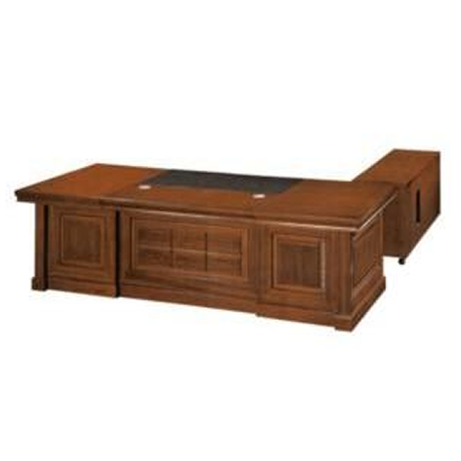 Providers Of Traditional Executive Desk with Pedestal and Return - 2000mm / 2200mm / 2400mm - EMP-DSK82 Near Me