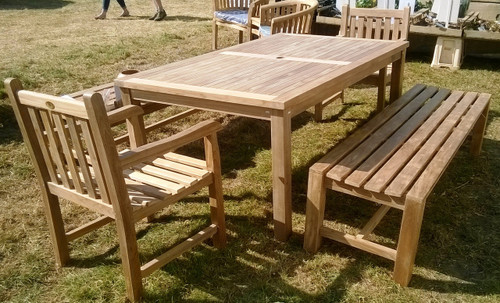 Suppliers of Southwold Rectangular Teak Table 180cm x 90cm UK