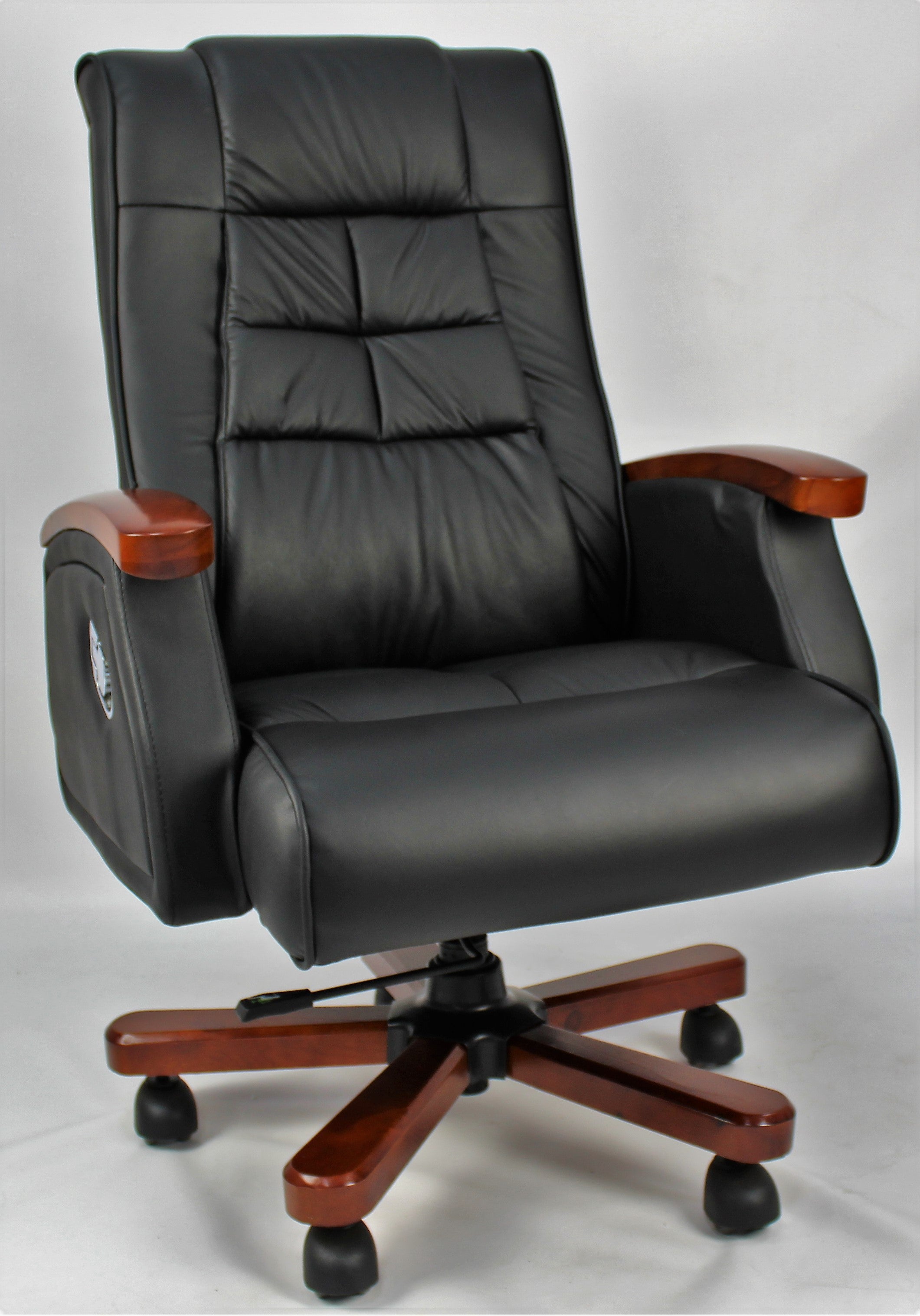 Providers Of Luxury Black Leather recliner Executive Office Chair CHA-S-976 Huddersfield