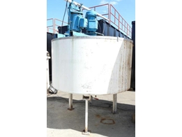 Used Large Capacity Open Top Tanks