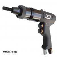 Air Rivet Nut Gun With Interchangeable Mandrels For Multiple Thread Sizes