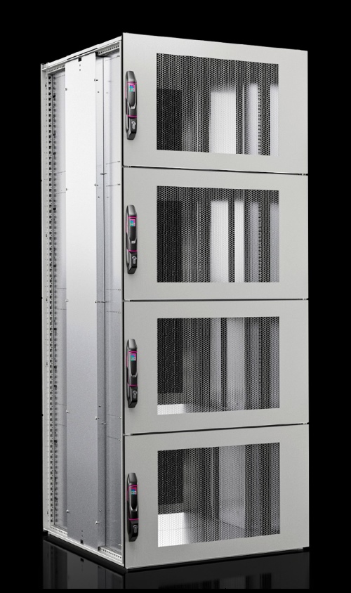 RTL-5316185 - VXIT Rittal Colo Rack - 11U x4 (44U) 800Wx1200D - Colocation Server rack VX IT with vented doors, with 482.6 mm (19&#34;) mounting angles, front and rear per compartment (VXIT-5316185) *NEW*