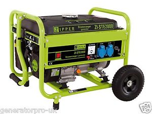 Zipper Power ZI-STE2800 Petrol Generator High End Brand-With Handle & Wheels