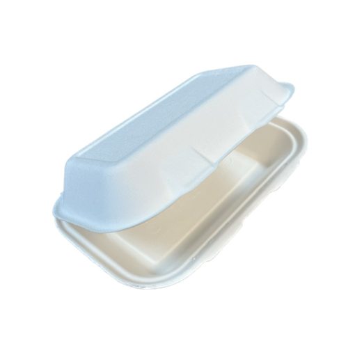 Large Fish and Chip Food Box Compostable - HB3 cased 250 For Hospitality Industry