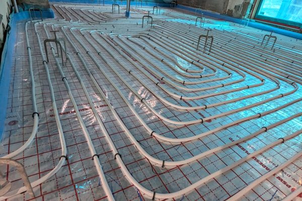 Dry Underfloor Heating System For Apartments