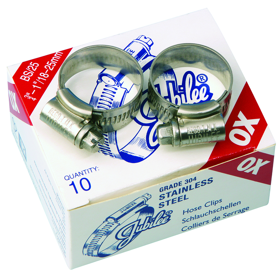 JUBILEE 304 Grade Stainless Steel Clips