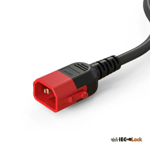 IEC LOCK+ Locking C14 Connector