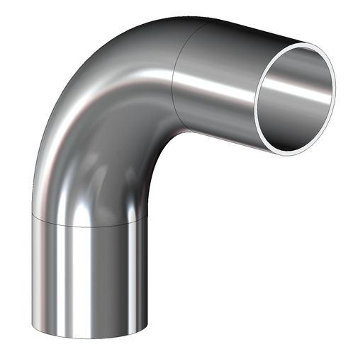 Hygienic Stainless Steel ASME BPE, DT7, 90 Deg Bends, Weld Ended, 316L Stainless Steel, SF1 for Process Systems
