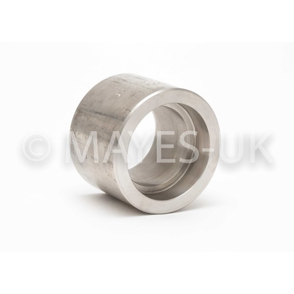 1/2" 6000 (6M) SW             
Half Coupling
A182 304/304L Stainless Steel
Dimensions to ASME B16.11