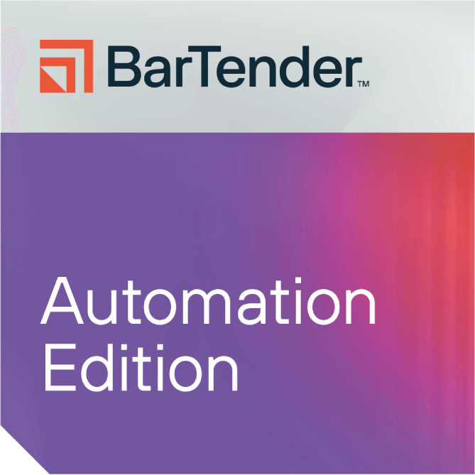 BarTender Automation - Application + 2 Printers 5 Year Subscription (Includes Standard MSA)