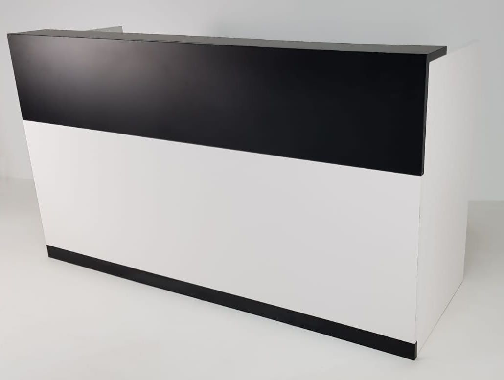 Providers Of Reception Desk Counter in Black and White UK