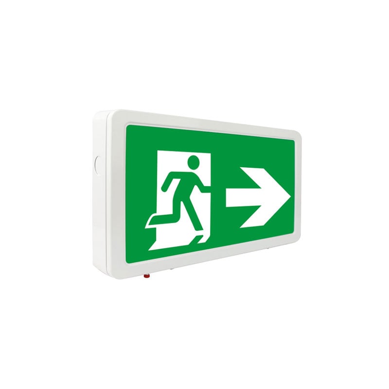 Integral Slimline 2 Emergency Legend Right Arrow For ILEMES008